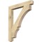 Ekena Millwork Balboa Craftsman Rough Sawn Bracket, Douglas Fir, 4"W x 34"D x 40"H BKT04X34X40BOA04RDF - alternate 1
